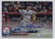 2018 Topps Chrome Rookie Auto Refractor /499 Ronald Herrera #RA-RHE Auto 0p1q