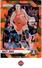 2024 Panini Prizm WNBA #2 Haley Jones Ice Orange Prizms