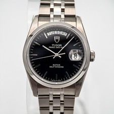 Tudor Prince Day-Date 76200 – Black Dial – 36mm Steel – Full Set