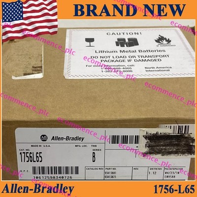 New NEW PLC 1756-L65 B AB ControlLogix 5564 CPU 1756 L65 Free Shipping