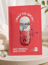 4 Pack -Way To Skin Collagen Essence Facial M...