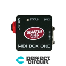 Disaster Area Designs MIDI Box One Interface PEDAL - NEW - PERFECT CIRCUIT