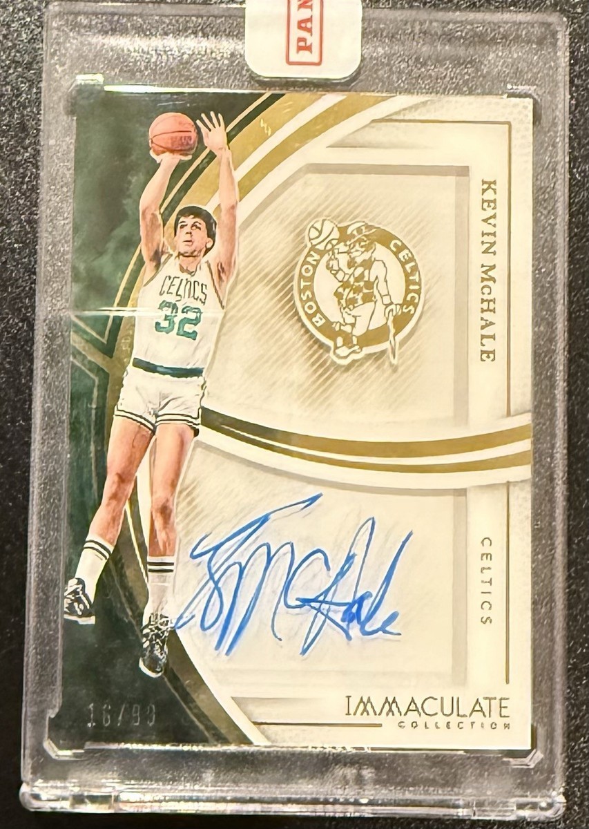 2024-25 PANINI IMMACULATE KEVIN MCHALE SHADOWBOX SIGNATURES AUTO /99 CELTICS!