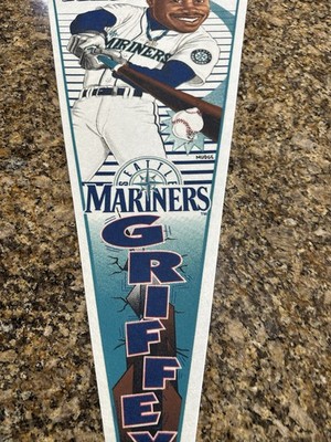 Vintage Ken Griffey Jr. Pennant Wincraft #207 Caricature 1996 *See