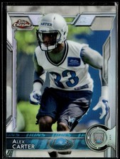 Alex Carter 2015 Topps Chrome #161 Rookie Refractor Detroit Lions