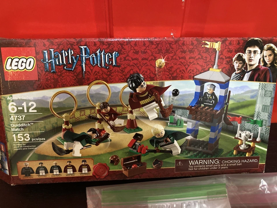 Retired Lego Harry Potter 4737 Quidditch Match 100% Complete w/Box - Image 2 of 4