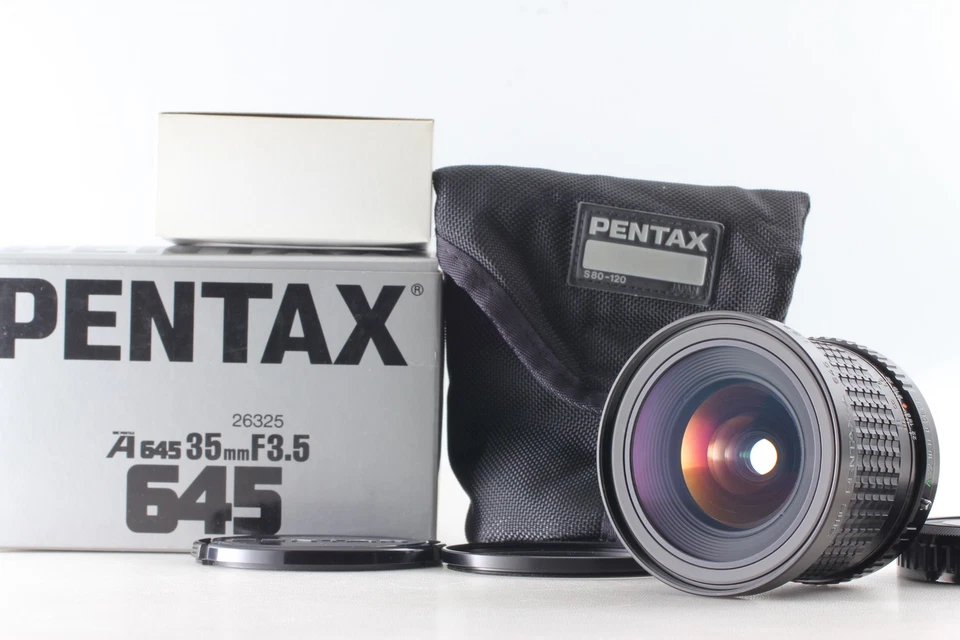 [ Unused in BOX ] SMC Pentax A 35mm F/3.5 Wide Angle Lens for 645 N From JAPAN - Image 4 of 4