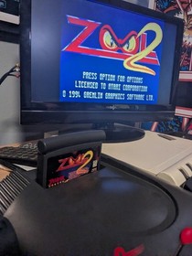 Zool 2 Atari Jaguar - Complete CIB (Box, Manual, Inserts) Tested Works