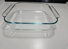 Made By Design Ovenware Square Baking Dish 8"x 8" x 2.25" Clear Glass Baking Pan
