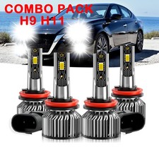 For 2007-2018 Nissan Altima Led Headlight Highlow Beam Bulbs Combo Kit White