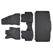 Gummimatten + Kofferraumwanne Set Passend Für Fiat 500L 2012-2022