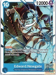 Edward.Newgate OP13-042 Super Rare Foil One Piece TCG