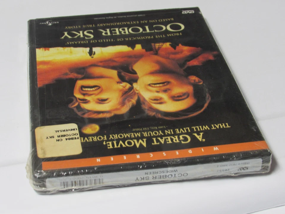 October Sky NEW/SEALED (DVD, 1999) Chris Cooper, Laura Dern, region 1 + FREE - Image 3 of 3