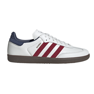 Size 9 - Adidas Samba OG White Victory Red Indigo for sale online