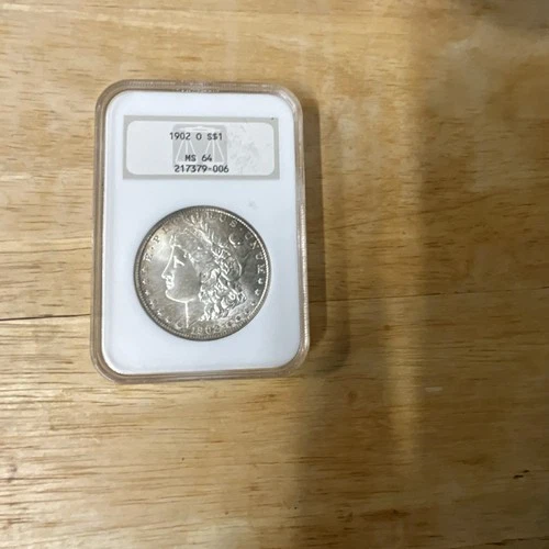 1902-O Morgan Silver Dollar ANACS MS64 New Orleans Mint Uncirculated