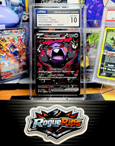 Morpeko ex graded CGC 10 for sale on eBay