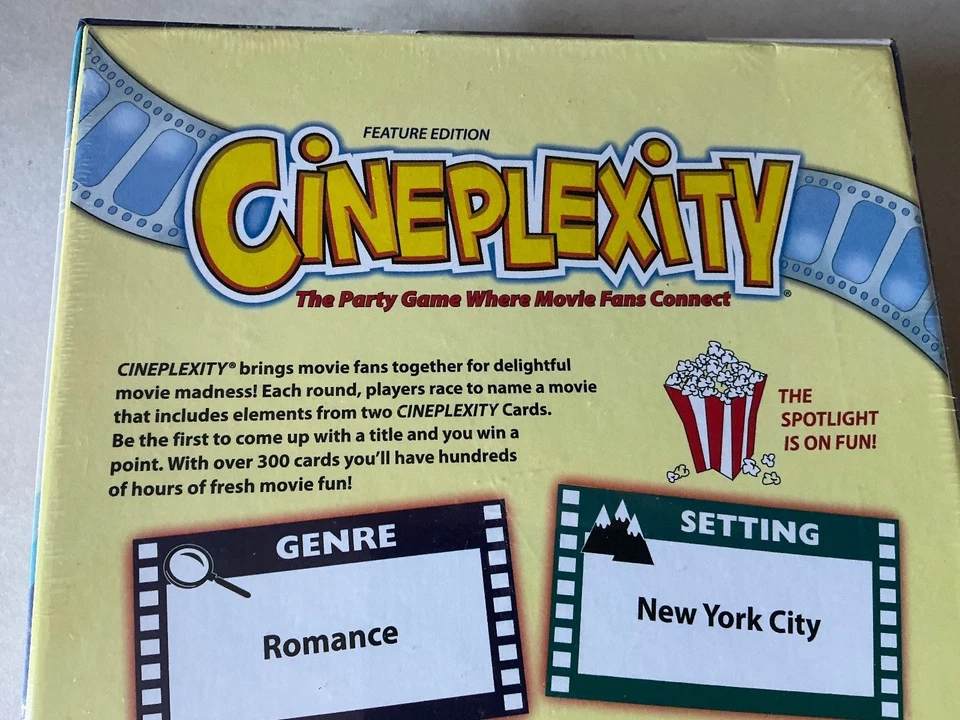 CINEPLEXITY The Party Game Where Movie Fans Connect Teens To Adult - 4-10 Player - Image 4 of 4