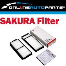 Sakura Pollen Cabin Air Filter for Mazda 3 BK 4cyl 2.0L 2.3L 2004-2009