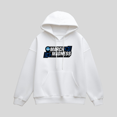 2026 NCAA March Madness Basketball Hoodie L XL M Gray Black White Gildan