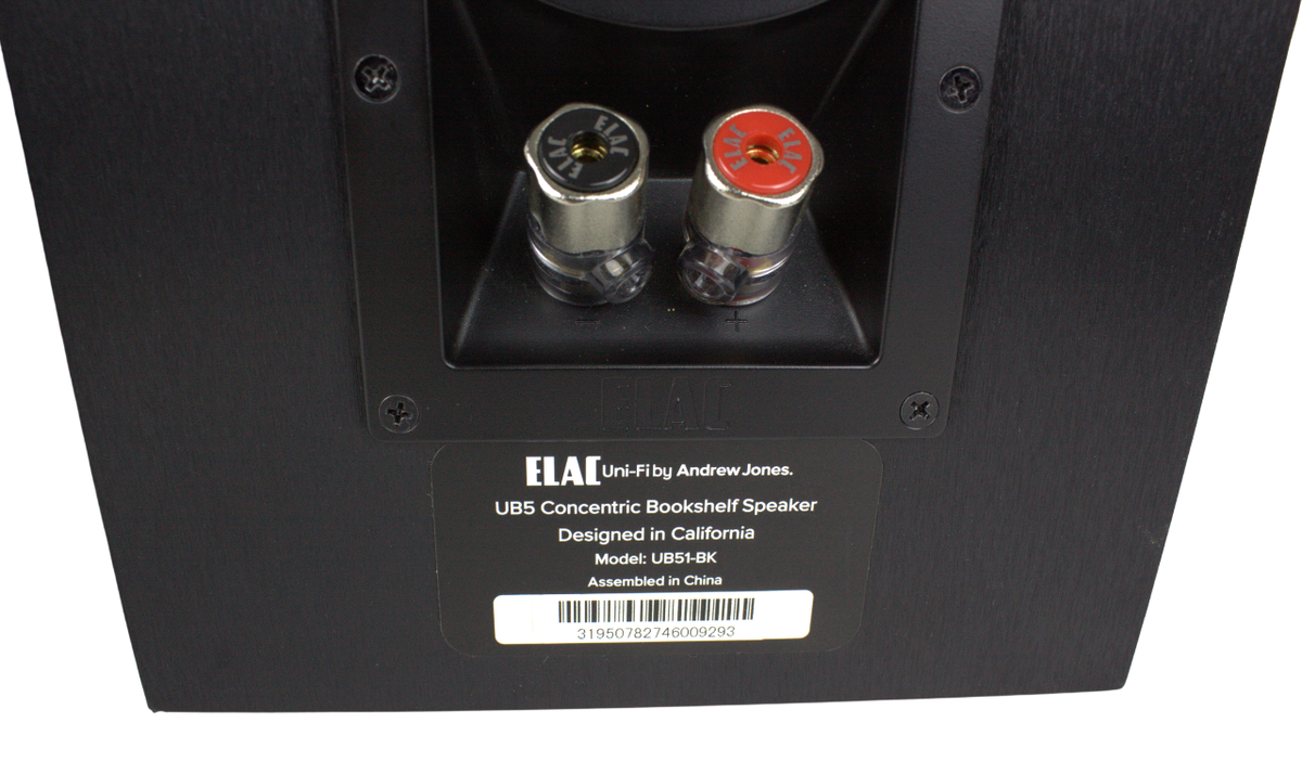 🔥ELAC Uni-Fi UB51-BK Concentric 3-way Bookshelf Speakers UB5