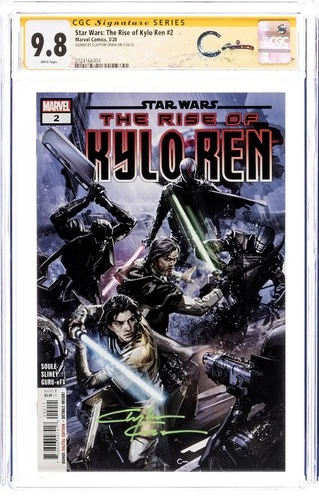 Star Wars The Rise Of Kylo Ren #2 CGC SS 9.8 🔥 Clayton Crain Signature Signed🔥