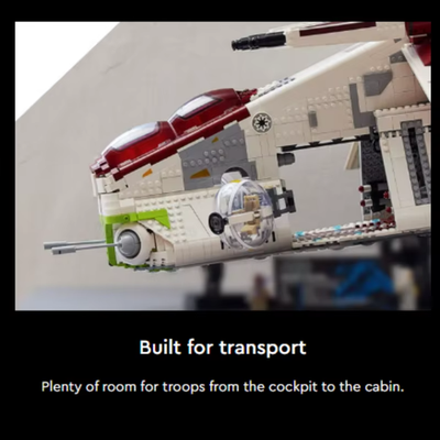 LEGO Star Wars: Republic Gunship (75309) for sale online | eBay
