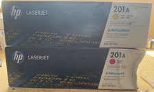 NEW Genuine HP 201A Yellow Magenta Toner CF402A CF403A - SEALED BOX MUST READ