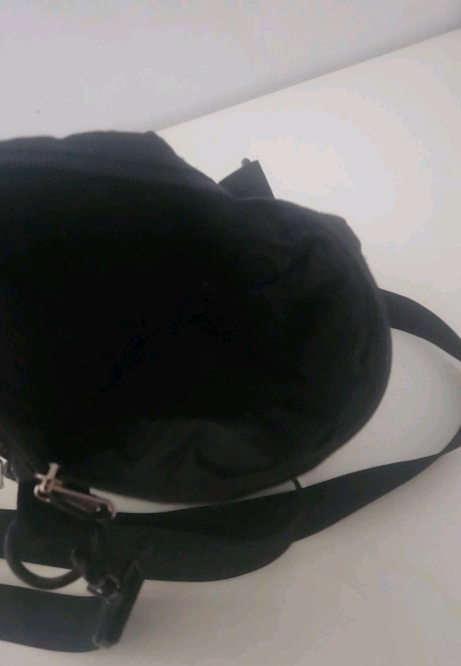 FW16 Supreme 3M reflective repeat black shoulder bag Cordura fabric Rare thumbnail 10