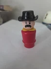 Vintage Fisher-Price Little People Western Town Figure (LAWMAN?)