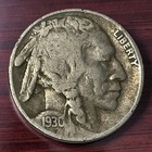 1930-S Buffalo Nickel LOW Mintage Date Coin San Francisco Mint KM 134 Lot D2-235 — photo 2