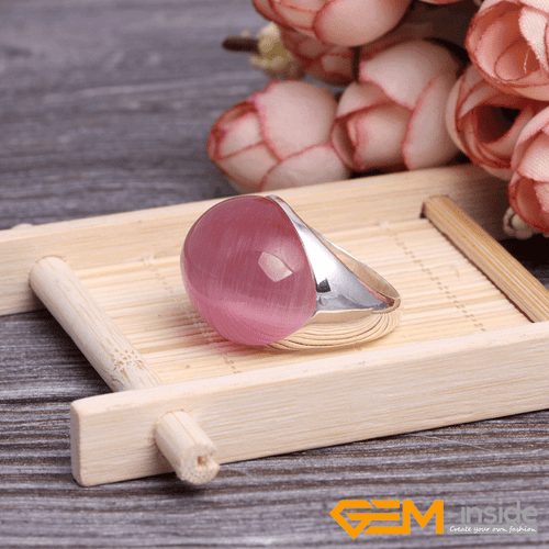 19x25mm Oval Gemstone Beads Tibetan Silver Marcasite Fashion Jewelry Ring #7-#9 - Picture 45 of 45