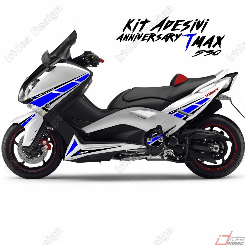 Adesivi Tmax Blu ADESIVI ANNIVERSARY GRAFICA COMPATIBILE FOR