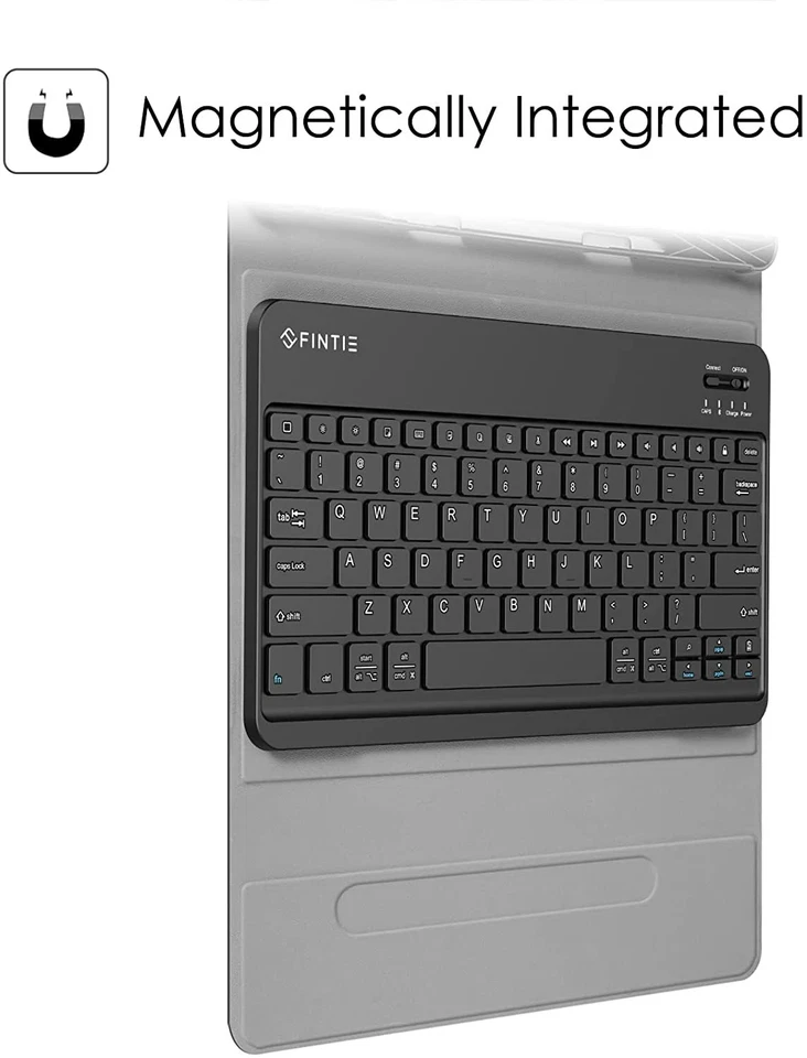 Funda Carcasa Teclado Bluetooth + Teclado Bluetooth Para Tablet Samsung Galaxy Tab Foto 3 de 4