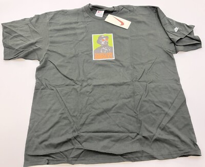 Vintage 90's Nike Bo Jackson BO DIDDLEY Black Sz XLarge Men Tee