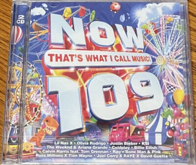 VARIOUS ARTISTS ''NOW THAT'S WHAT I CALL MUSIC 109'' NEW ORIGINAL 2021 UK 2CD SET