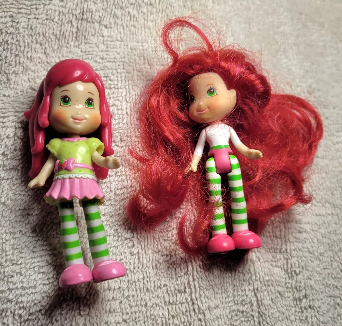 Strawberry shortcake dolls with smelly hair sale