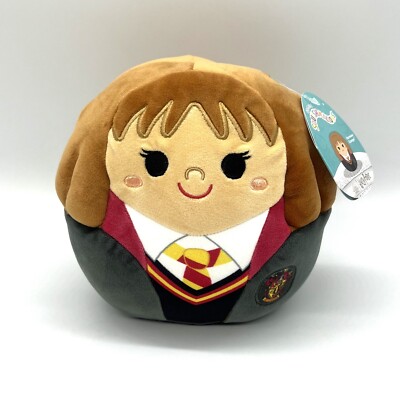 Squishmallow Kellytoy Plush Harry Potter 8'' Hermione Granger New with Tag