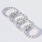 4 Stck. Ring 8mm SILBER 925 Binderinge f. Kette u. Armband silver ring 8mm Öse