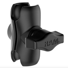 New - Ram Mount - RAM-B-201U-A - Double Socket Arm - B Size Short