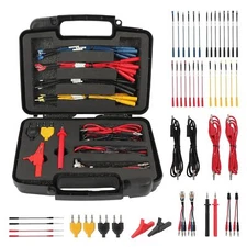 48pcs Multimeter Test Lead Kit Electrical Probe Test Automotive Diagnostic Tool