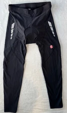 Souke Sports Cycling Pants Padded Bike Tights Leggings Zip Legs Reflective 3XL