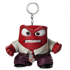 Inside Out Anger 3  PVC Key Ring Keychain Ornament Figure Figurine Disney Charm
