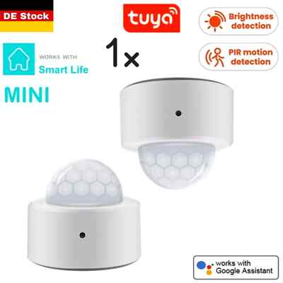 Tuya Zigbee WiFi PIR-Bewegungsmelder Sensor Funk Haus Alarmsystem Smart Life APP
