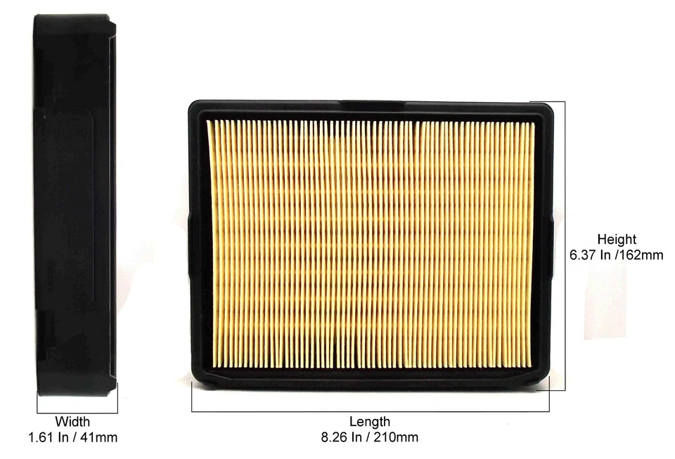 Air Filter - BMW R45,R65 R80,R100; 13 72 1 337 080, 13 72 9 062 492 / Mahle LX56 - Image 3 of 4