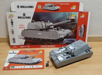 Cobi 3024 - Panzer VIII Maus WoT 2. Version - World of Tanks - Inkl. BA & OVP 