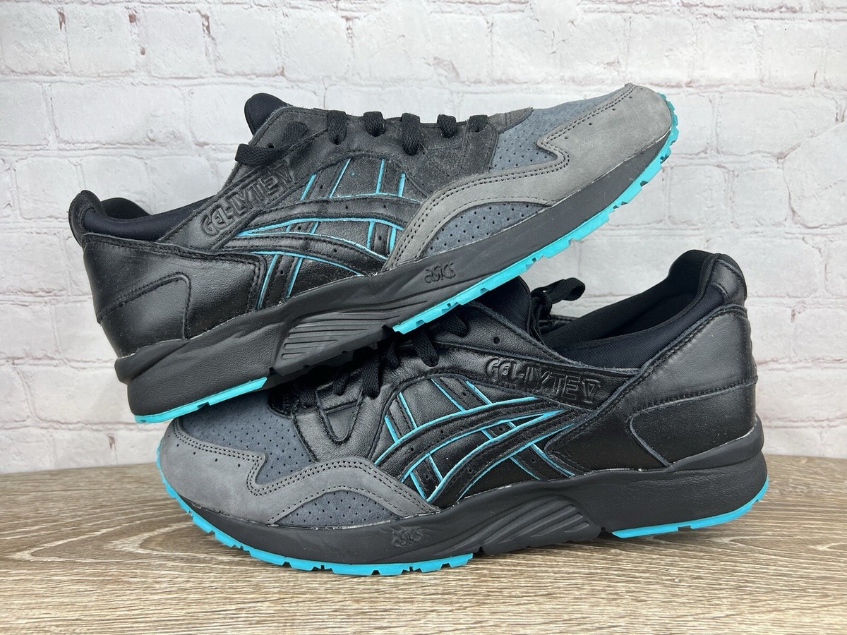 ASICS Gel Lyte V x Kith Leatherback Black Grey Teal 1201A547 020