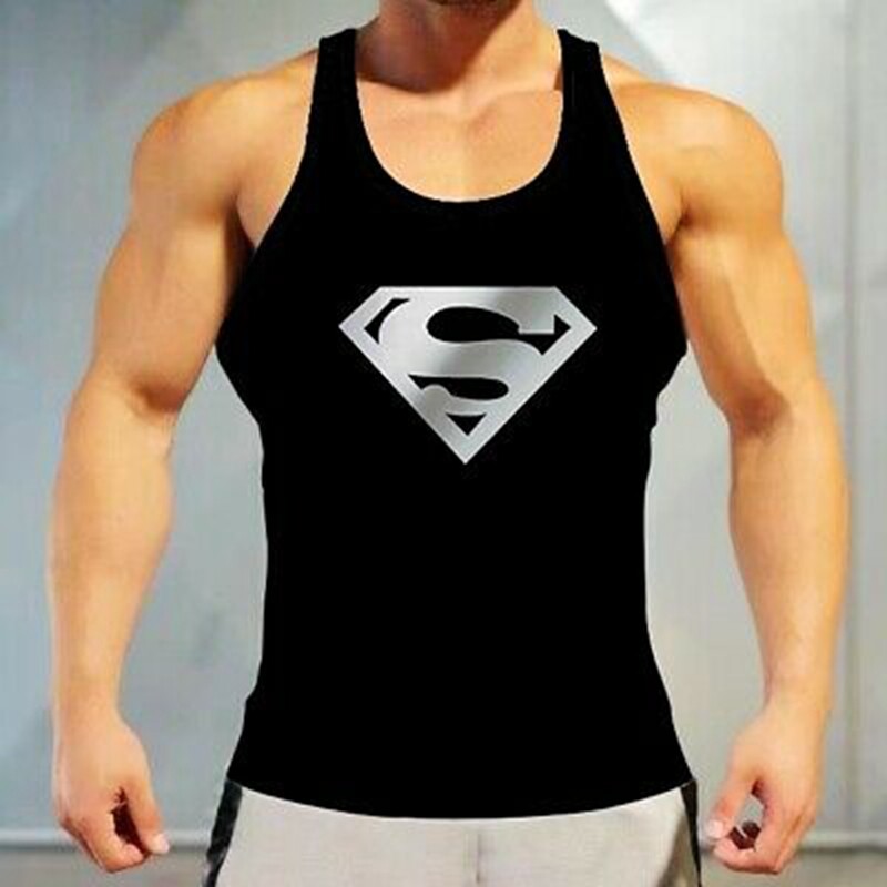 Men's Sleeveless Sports Vest Shirt Muscle Training And Fashion Fitness T Shirt