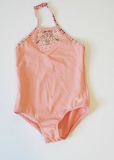 Roxy Girls Baby Boho Baby One Piece Swimsuit Peaches N Cream Azaz Sz 4 - NWT