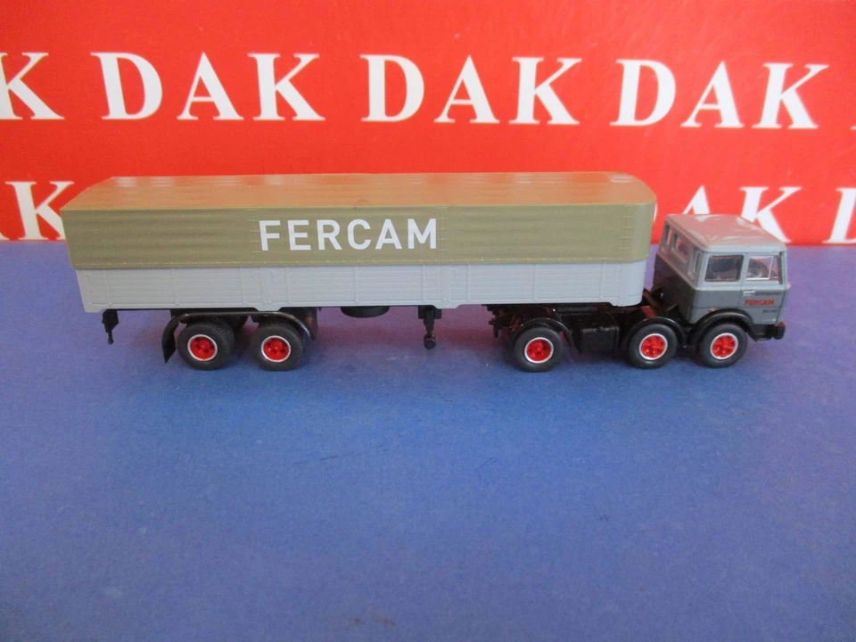 1/87 Modellino Camion Truck Fiat 691 T Fercam by Brekina - Immagine 2 di 4