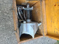 PILOT MFG WHEELER REX PIPE HOLE CUTTER & DIAMOND HOLE SAW W/ GAS POWERHEAD